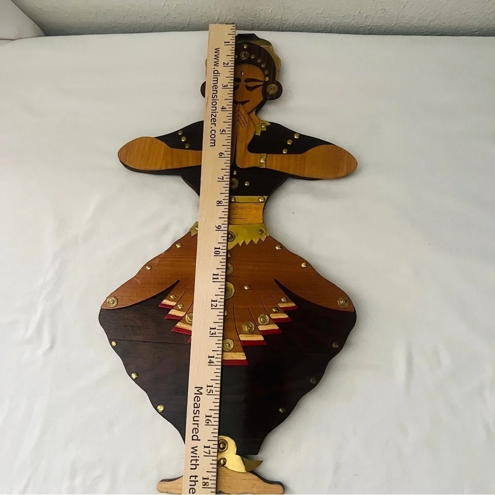 Hand Crafted Artistic Wall Decor Bundle of 3 Brown and Gold Beautiful Designs